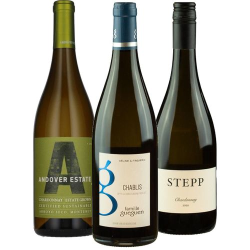 Smagekasse - Chardonnay 3 flasker