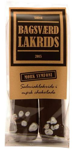 Bagsværd Lakrids Lakridsstænger, 2 stk. Mørk Symfoni