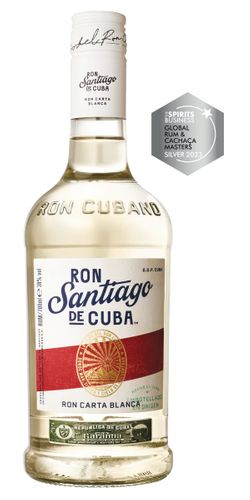 Santiago de Cuba Ron Carta Blanca 38% 70 cl.